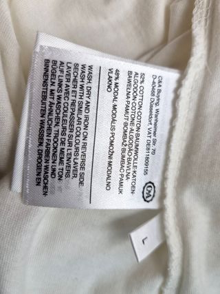 Camiseta Yessica C&A Resort Blanca