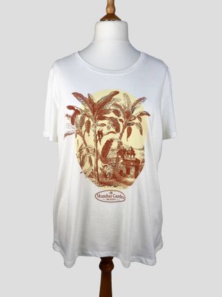 Camiseta Yessica C&A Resort Blanca