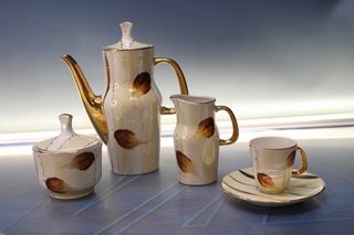 Set da caffè Laboratorio di Porcellana Artistica. ⚠️ Prezzo non negoziabile.