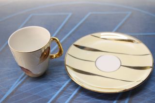 Set da caffè Laboratorio di Porcellana Artistica. ⚠️ Prezzo non negoziabile.