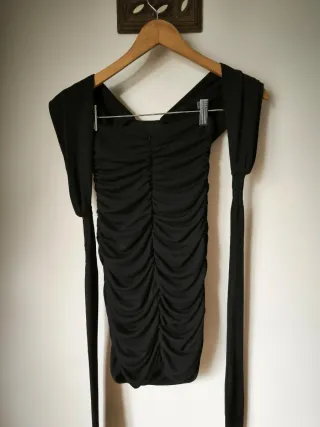 Vestido Zara preto justo tamanho XS