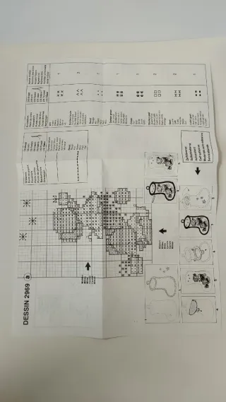 Kit Punto de Cruz Calcetín Navideño