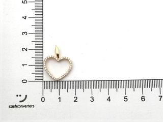 colgante oro 18k con piedra con diamante