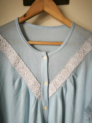 Camisa de dormir azul talla única