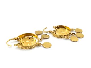 pendientes oro 18k