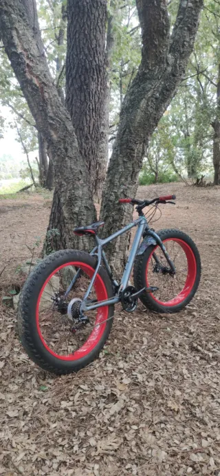 Bicicleta Fat Bike Ruedas Rojas URGE VENTA