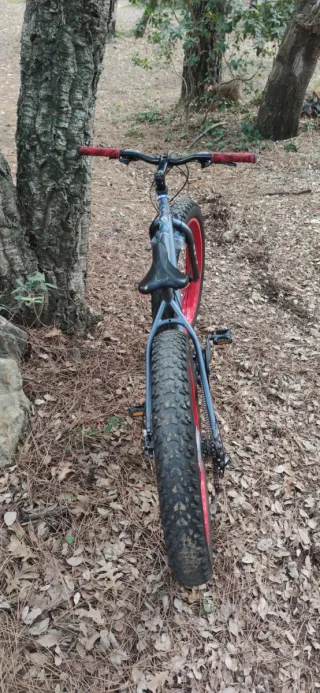 Bicicleta Fat Bike Ruedas Rojas URGE VENTA