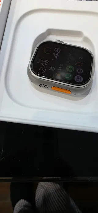 Smartwatch Ultra Multicolor y Plateado