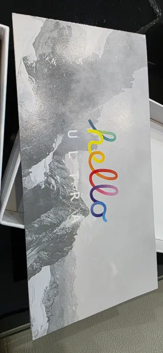 Smartwatch Ultra Multicolor y Plateado