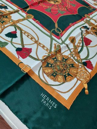 HERMES ORIGINAL PAÑUELO VINTAGE SEDA