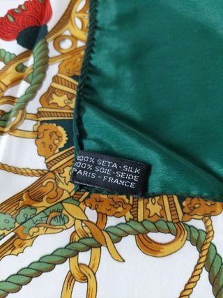 HERMES ORIGINAL PAÑUELO VINTAGE SEDA