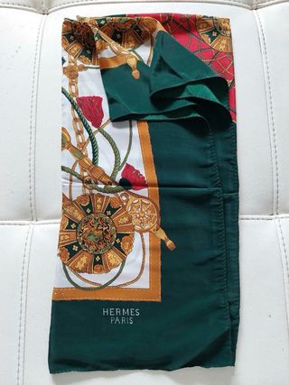 HERMES ORIGINAL PAÑUELO VINTAGE SEDA