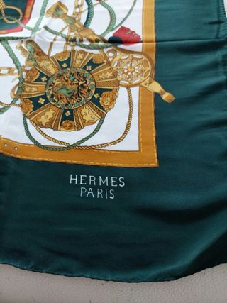 HERMES ORIGINAL PAÑUELO VINTAGE SEDA