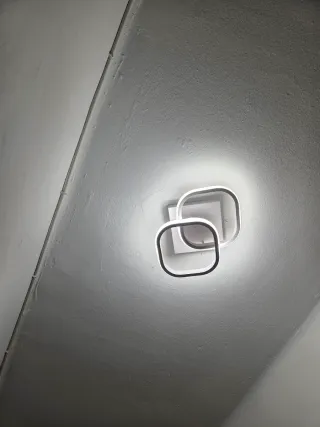 2 Lámparas LED Cuadradas