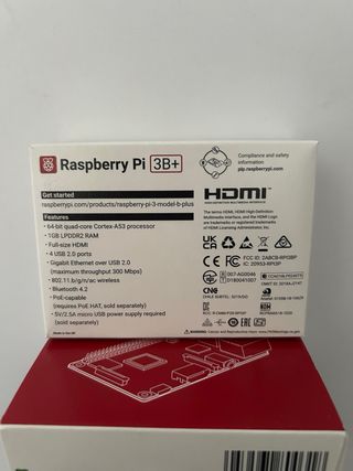 Raspberry Pi 3B+ 1GB, NUEVA.