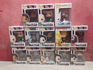 Funko Pop! Colección Squid Game, Naruto, Pokémon