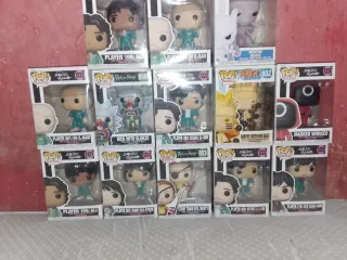 Funko Pop! Colección Squid Game, Naruto, Pokémon