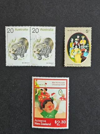 Lotto francobolli mondiali usati