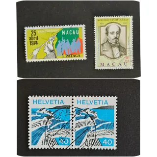 Lotto francobolli mondiali usati