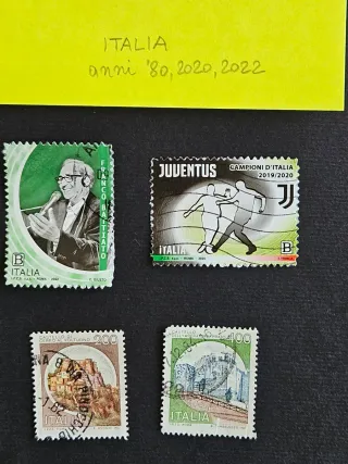 Lotto francobolli mondiali usati