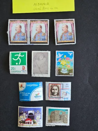 Lotto francobolli mondiali usati