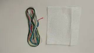 Kit Punto de Cruz Muñeco Nieve DMC