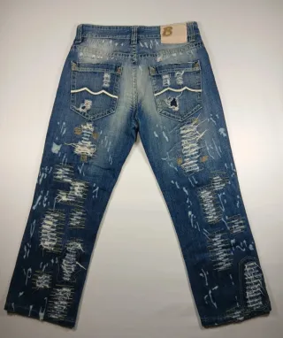 Vaqueros Mr. BRIGHT Rotos W34 L34