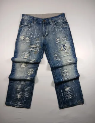 Vaqueros Mr. BRIGHT Rotos W34 L34