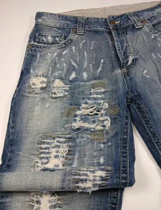 Vaqueros Mr. BRIGHT Rotos W34 L34