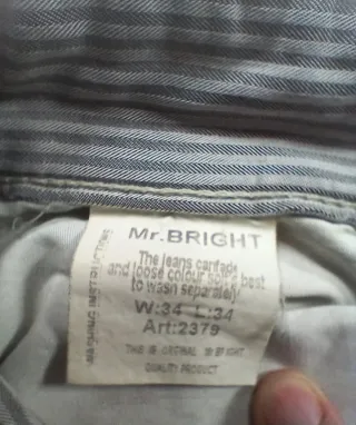 Vaqueros Mr. BRIGHT Rotos W34 L34