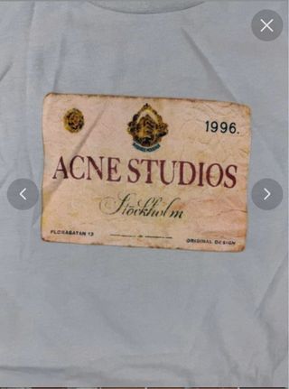 Camiseta Acne Studios manga larga