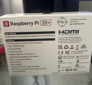 Raspberry Pi 3B+ 1GB, NUEVA.