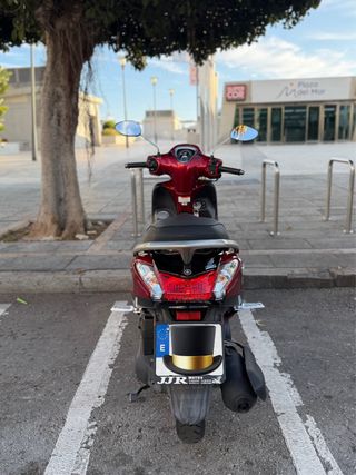 Yamaha Delight 125cc Roja