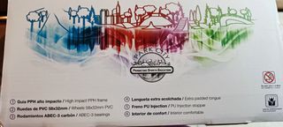 Patines 4 Ruedas Park City Niña Morado-Rosa-Blanco