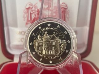 3 x 2 Euro Monaco 2025 Carladès Proof