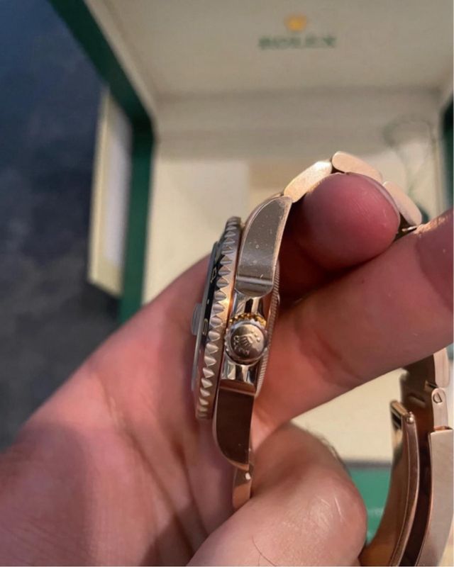 GMT Master II Oro Rosa