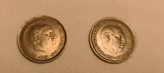 Monedas 25 Pesetas 1957 España