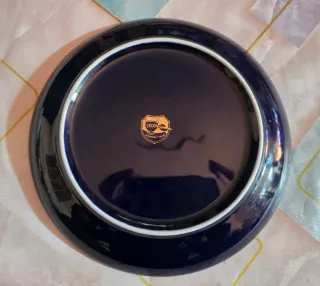 Plato Decorativo Segovia Oro de Ley