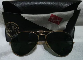 Gafas de sol Ray-Ban Aviator doradas