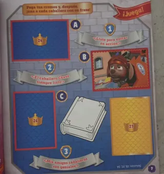 Paw Patrol Rescue Knights Sticker Album