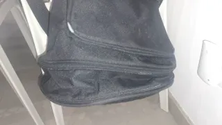 Mochila negra multiusos