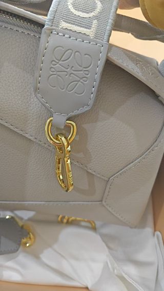 Bolso LOEWE Puzzle Gris Piel