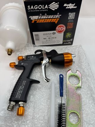 Pistola Pintura Sagola 3300 GTO Black Racing 1.3