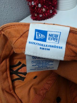 GORRA - BASEBALL - NEW ERA - TALLA 58 CM.