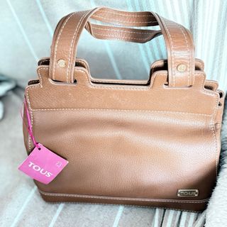 Bolso Tous Piel Marrón Claro Nuevo