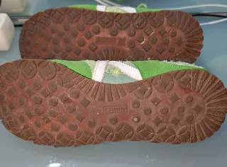 Bambas Munich Mujer Verde/Blanco