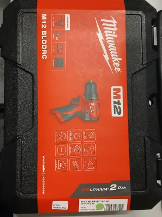 Taladro Atornillador Milwaukee M12 BLDDRC