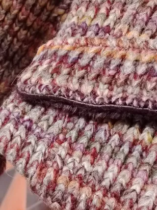 Tailleur donna lana viola