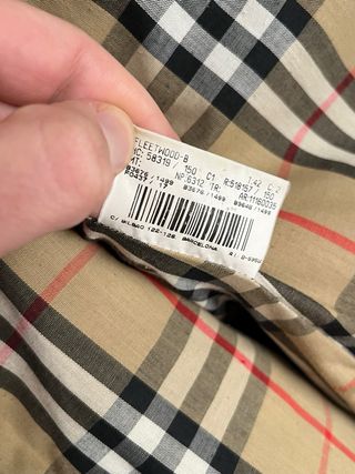 Chaqueta Burberrys acolchada