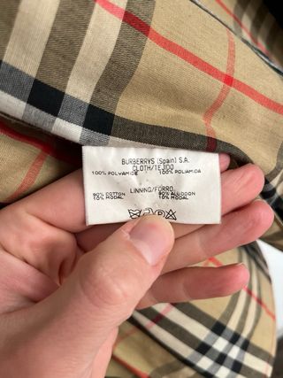 Chaqueta Burberrys acolchada